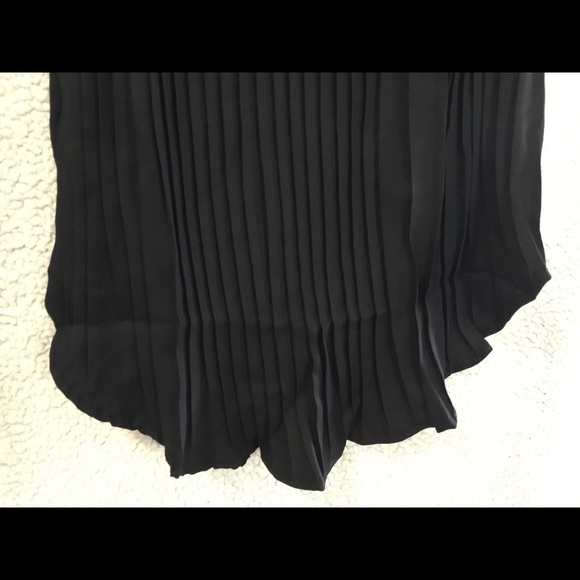 Women's Blouse Hi-Lo Hem Pleated Top NEW - Picture 11 of 17